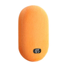 YOBOLK 2-in-1 oplaadbare handwarmer, draagbare mini-verwarmer met USB-aansluiting - Geschikt voor handen en lichaam, ideaal als wintercadeau