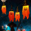 Φωτιστικά σε κορδόνι για το Halloween Ympuoqn, κρεμαστό φωτιστικό LED με καπέλο μάγισσας, 4