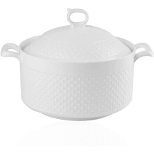 Ceramic Casserole Pot with Lid, Large Capacity Lead Clay Cooking Pot, Temperature Resistant