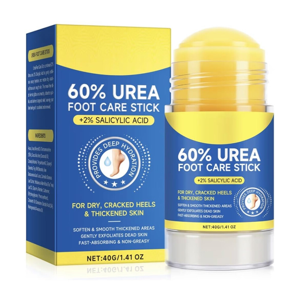 Cream Urea Foot For Cracked Heels With 60% Urea, Deep Callus Softening And Heel