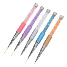 5pcs Precision Nail Art Pens Manicure Dotting Tools for DIY Salon and Home Use