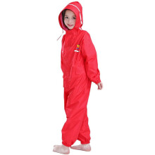 YOUI GIFTS Kinderregenpak voor peuters, waterdichte overall met capuchon, babyregenpak uit één stuk, Muddy Buddy Jumpsuit, maat 2-12 jaar