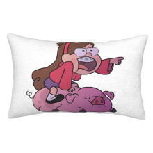 Gravity Falls Pillowcases, Super Soft and Cozy Fuzzy Pillow Cases with Zipper, 20x30 Inches, Bedroom, Sofa, Couch,All Seasons Pillow Case