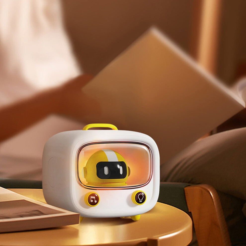 Txmfgh Space Tv Portable Bluetooth Speaker With Subwoofer, 8-Hour Battery Life, And Soft Lighting - Perfect For Home And Outdoor Use 9048212131106