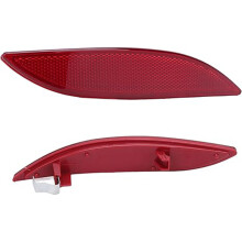 Réflecteur arriÚre de rechange pour Megane MK3, résistant aux intempéries, forte réflexion, accessoire facile à installer, design élégant et