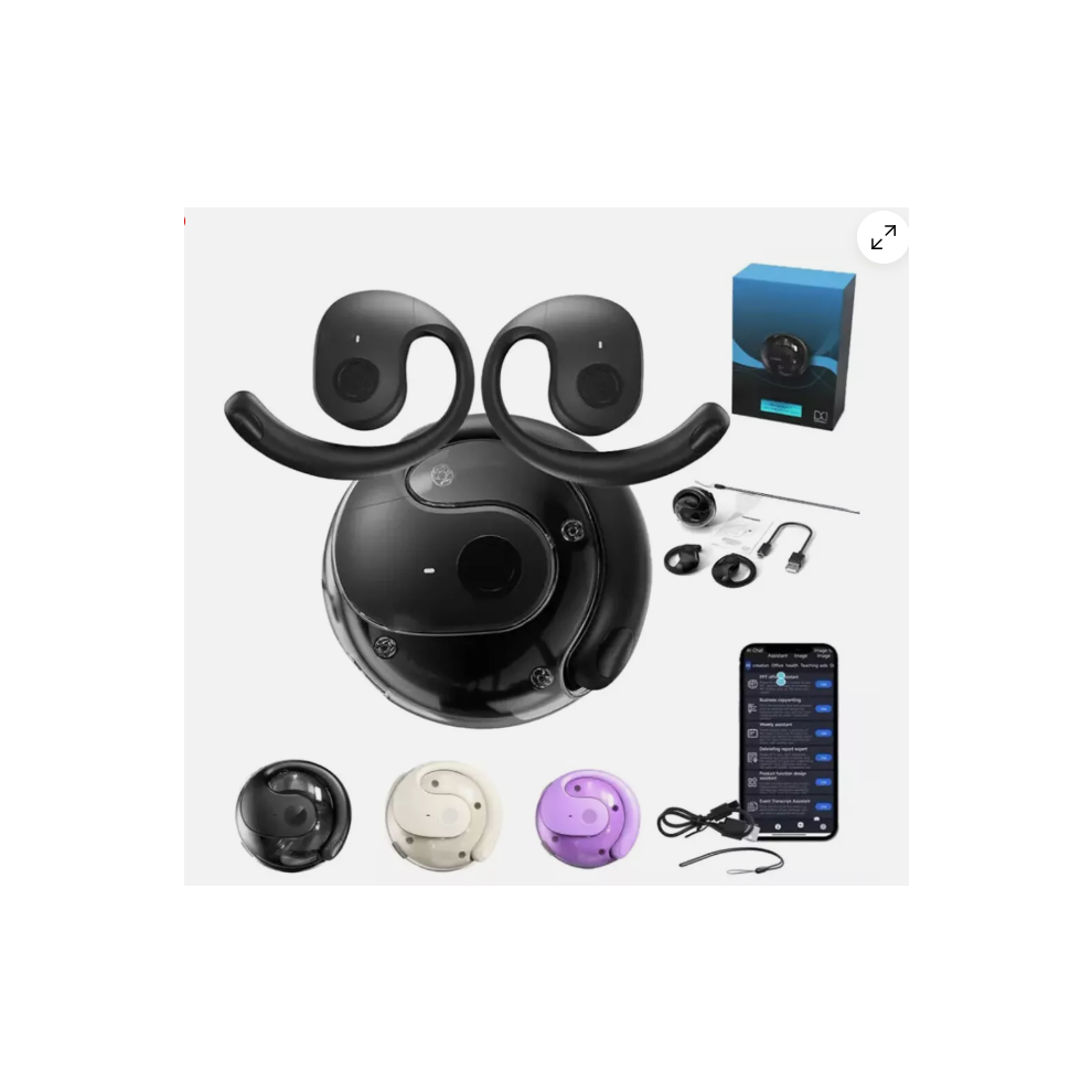 Real-Time Translation Earbuds, Unparalleled Language Support Wireless Bluetooth Headphones For Ios And Android, Advanced Noise Cancellation Over-Ear 9340959109456