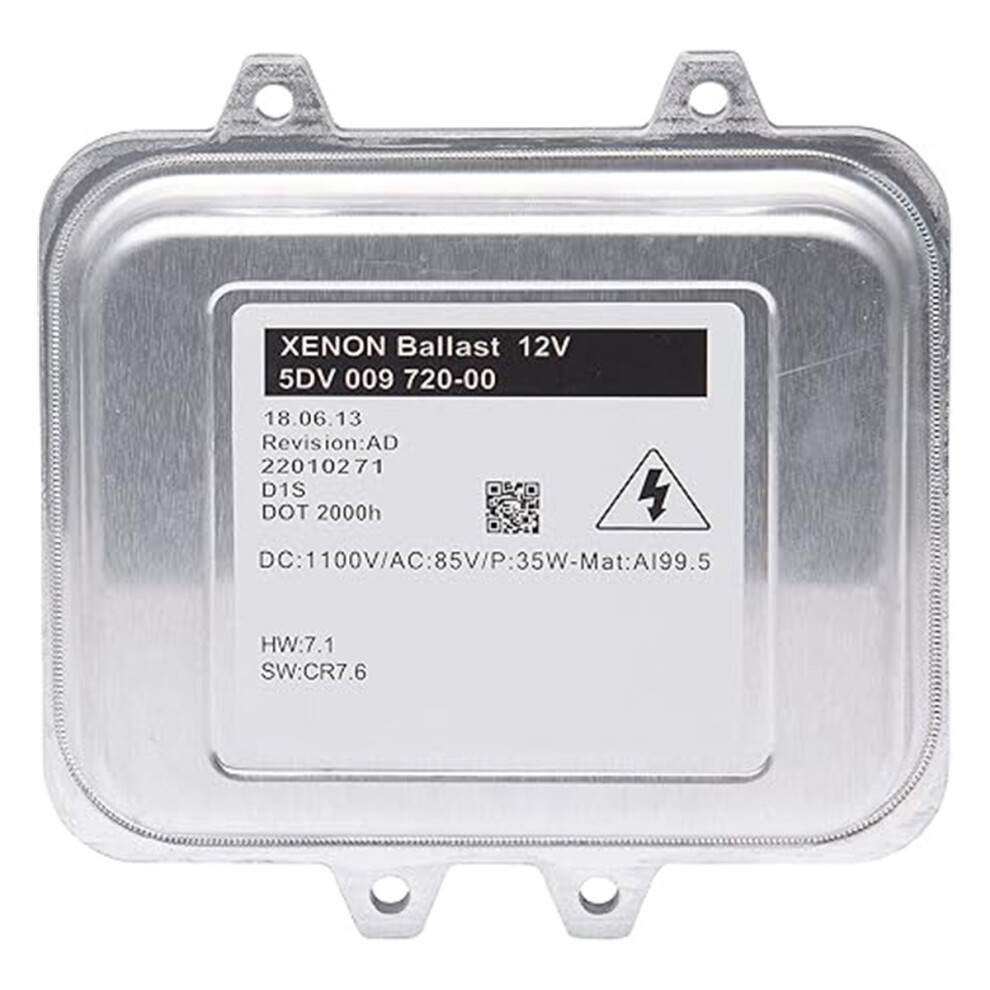 Premium Aluminum Xenon Ballast Headlight Control Unit, Hid Headlight Ballasts With D1s D1r Compatibility, Efficient Heat Dissipation And Vibration 9448196041048