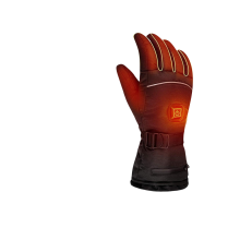 Elektrisch beheizbare Handschuhe für Outdoor-Aktivitäten, wasser- und winddicht, langanhaltende Wärme dank Kohlefaser-Heizdraht, 3 Heizstufen