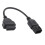 Câble d'extension OBDII compact et robuste pour applications professionnelles. 8
