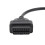 Câble d'extension OBDII compact et robuste pour applications professionnelles. 1