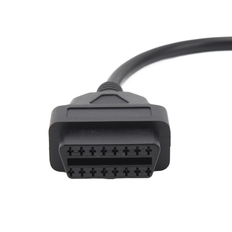 Obdii Obd2 Extension Cable, Quick & Convenient Right Angle Obd2 Splitter For Polaris Models 9358999151601
