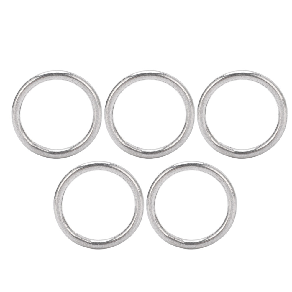 High Strength Stainless Steel O Ring, Non Rustic Long Lasting For Harsh Outdoor Conditions 9340959110384