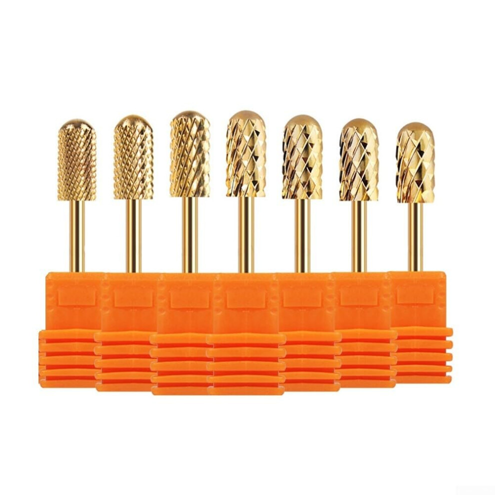 Steel Nail Drill Bit 2.35mm Shank Heat Resistant for Fast Gel Removal and Precision Nail Shaping