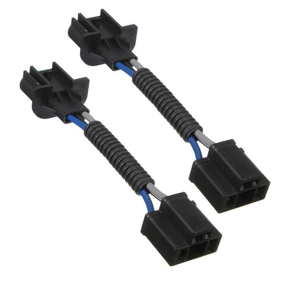 Headlight Adapter Connector For 7 Inch Led Headlight, H13 To H4 Adapter Connector, Headlight Conversion Cable Kit, Plug And Play Wiring Extension For 9340959112555