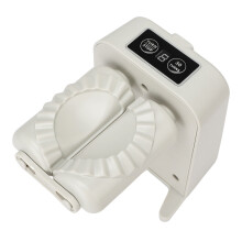 Electric Dumpling Maker Machine, Automatic Dumpling Press for Fast & Even Wrapping | One-Touch Ravioli, Empanada, Gyoza Maker | Food-Grade Material,