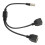 Διαχωριστής Ethernet RJ45, 1 αρσενικό σε 2 θηλυκά LAN Ethernet Splitter με σταθερή μετάδοση και 8