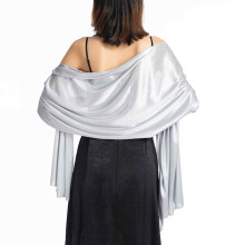 Damesstola/nekdoek, formele damesstola, glinsterende stola voor avondjurken, sjaal voor trouwjurken, avondjurken, elegante zomerse feestjurk