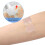 Wound Closure Patch with Zip Stitch Non Woven Fabric, 4x8cm 4