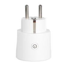 Enchufe inteligente con temporizador WiFi para teléfonos móviles, compatible con tomas de corriente europeas, con integración de Alexa y Google