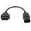 Câble d'extension OBDII compact et robuste pour applications professionnelles. 3