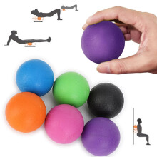 Cheers.US Massagebal voor diepe weefselmassage, myofasciale triggerpointtherapie, dubbele foamroller, pinda-vormige bal voor verlichting van