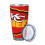 Θερμός από ανοξείδωτο ατσάλι KC Chiefs με θέμα την ομάδα ποδοσφαίρου 20oz με καπάκι και 2