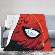 Hotelová deka Into The Spider-Verse, anime deka do postele, deka na pohovku, ultra mäkká flísová deka do spálne a obývačky, 60X50 palcov