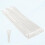 Requisitos para cabos brancos: 100 abraçadeiras de nylon resistentes de 250 mm x 3,6 mm com 25 cm de comprimento (10 polegadas) de comprimento. 1