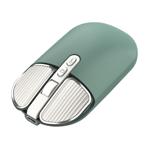 Mouse wireless Bluetooth+2.4G Dual Mode Silenzioso Grazioso Mouse per laptop, computer, ufficio, casa, ricaricabile 1