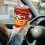 Θερμός από ανοξείδωτο ατσάλι KC Chiefs με θέμα την ομάδα ποδοσφαίρου 20oz με καπάκι και 6