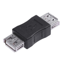Cónascaire USB baineann go baineann jixopn, oiriúntóir comhshó USB ceann dúbailte baineann