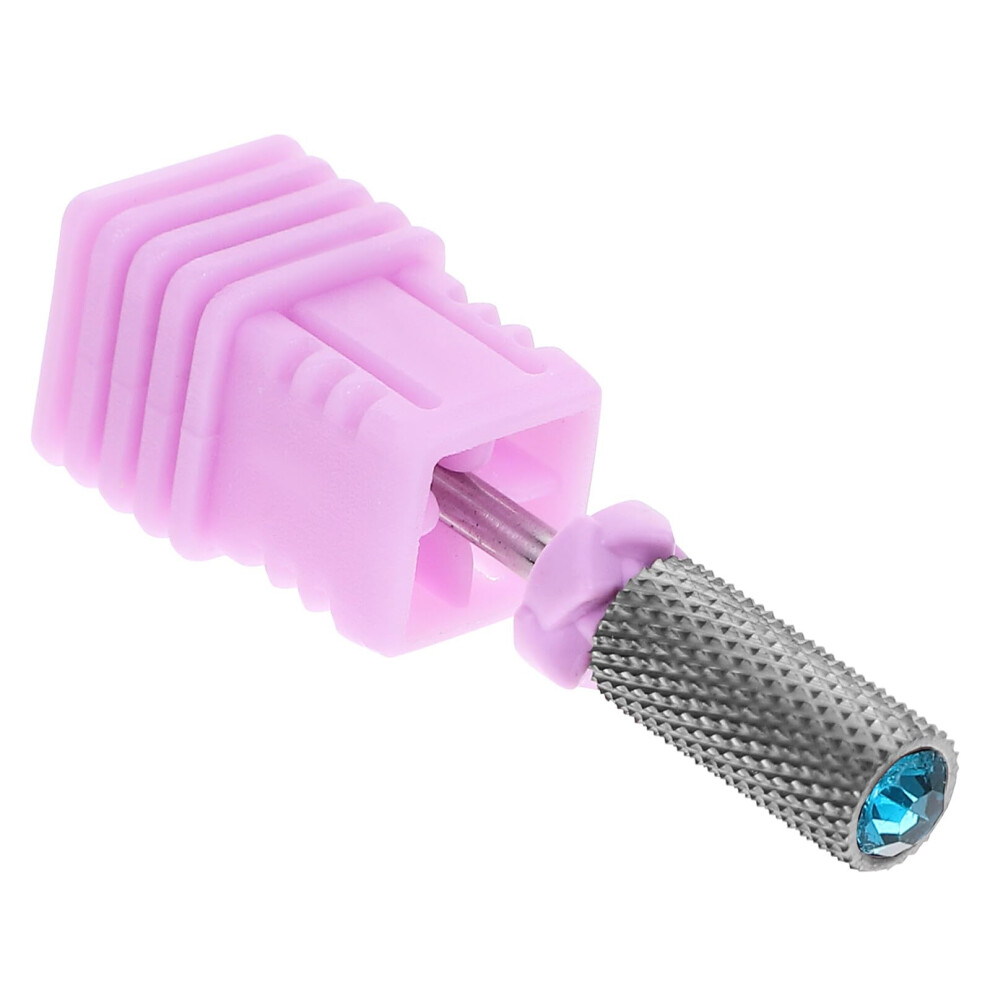 Tungsten Carbide Nail Drill Bit Flat Head for Cuticle Removal Manicure Pedicure Gel Care
