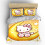 Σετ κλινοσκεπασμάτων Hello Kitty Cartoon για μωρά Ιαπωνικά Παιδικά Κομμάτια σετ King Size US Twin 5