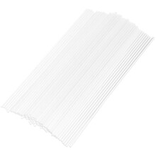 100 stuks transparante acryl staafjes voor lollystokjes - handleiding