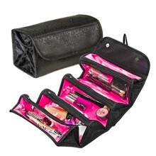 Make-uptas / Toilettas, ophangbaar, zwart