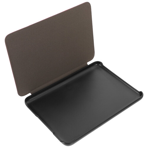 Capa protetora para leitor de e-books com tela protetora e função de hibernação.