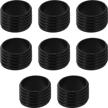 Tennisracket rubberen ring badminton grip vervangbaar herbruikbaar 8 stuks antislip siliconen gel uitrusting