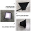 Blitzdiffuser Fotografi Videolys Sok Ringlys Bløde til Strobe Foldbare 5