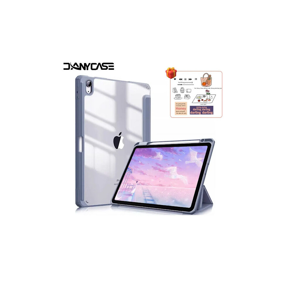 Case For Compatible With Ipad 13" M2/M4 2024, Air 11"/10.9", Pro 11", Mini 6/7, 9.7", 10Th Gen - Protection Purple 9448196890981