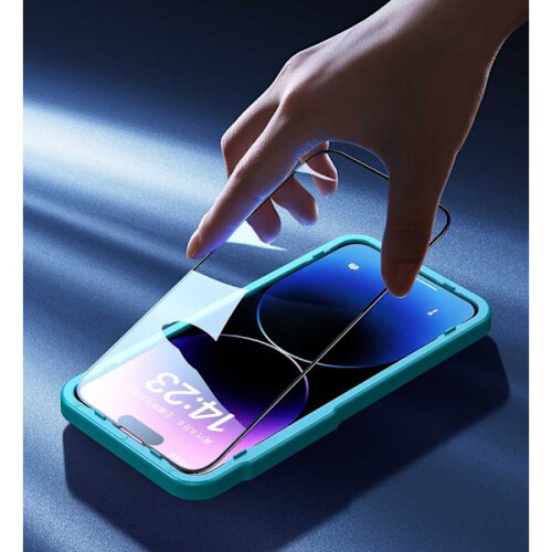 Συμβατό με iPhone16Pro - Προστατευτικό οθόνης από σκληρυμένο γυαλί 2