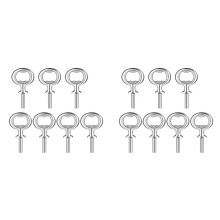 14-delige kerstflesopener, flesopener voor doe-het-zelf knutselprojecten, bierflesopener, blanco flesopener voor houtdraaiwerk