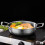 OAVQHLG3B Ramen Noodle Pot με λαβές, ανοξείδωτο ατσάλινο τηγάνι για καθημερινή χρήση, χρυσή 1
