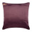 Capas de almofada decorativas HomeCentric, roxas, 40x40cm (16x16 polegadas), pacote com 2 unidades, capas de seda com zíper e pregas listradas. 2