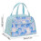 Γυναικεία τσάντα πικνίκ Jacenvly για εξωτερικούς χώρους, φορητό καλάθι Bento μεγάλης 3