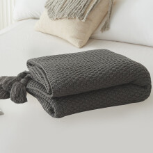 Su Knitted Blanket for Office, Nap, Sofa - 27.55x39.37in Woolen Throw Compatible with Leisure & Travel - Clearance