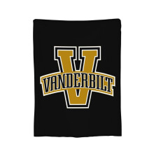 Vanderbilt University flanellen deken 152 x 127 cm - Lichtgewicht, antistatische, verkoelende deken voor alle seizoenen, geschikt voor gebruik in