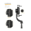 New Gimbal Stabilizer with Fill Light Selfie Stick Foldable Wireless Tripod Wireless Bluetooth for IOS Android 4