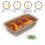 Forma de pão SANAG, antiaderente, em aço carbono, para torradas, ideal para cozinha e padaria, 23 cm (9 polegadas), dourada, retangular. 5