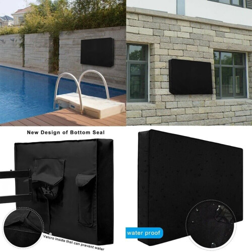 WSYW50-52" Αδιάβροχο κάλυμμα τηλεόρασης εξωτερικού χώρου 600D Ανθεκτικό στις καιρικές 1