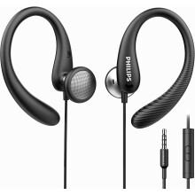 Auriculares con gancho para la oreja, auriculares supraaurales, auriculares con cable, auriculares envolventes con gancho para la oreja y micrófono,